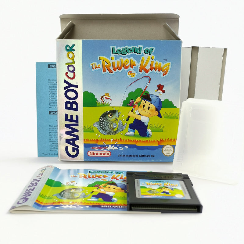 Nintendo Game Boy Color Game: Legend of The River King | Gameboy GBC - OVP PAL