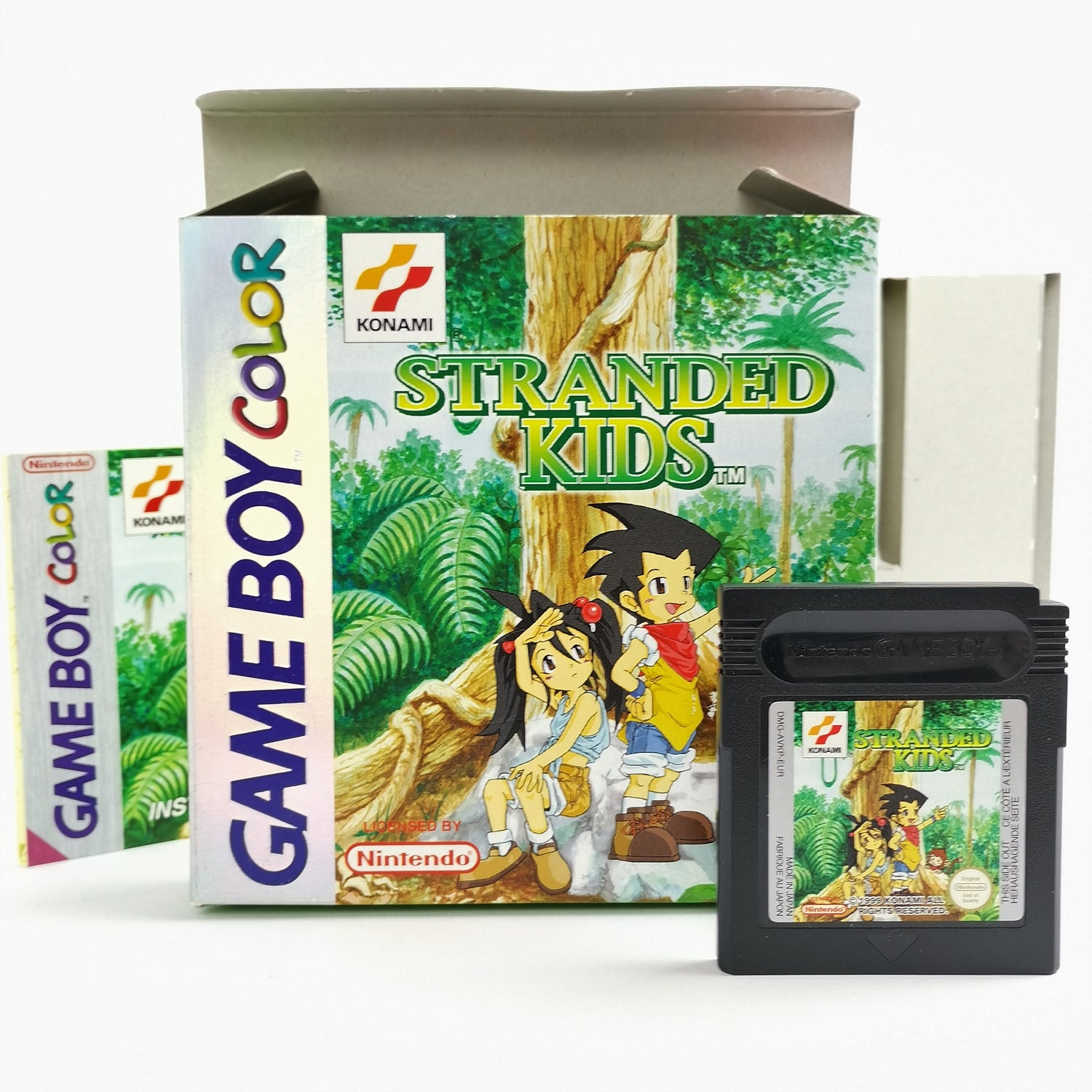 Nintendo Game Boy Color Spiel : Stranded Kids - Konami | Gameboy GBC - OVP PAL