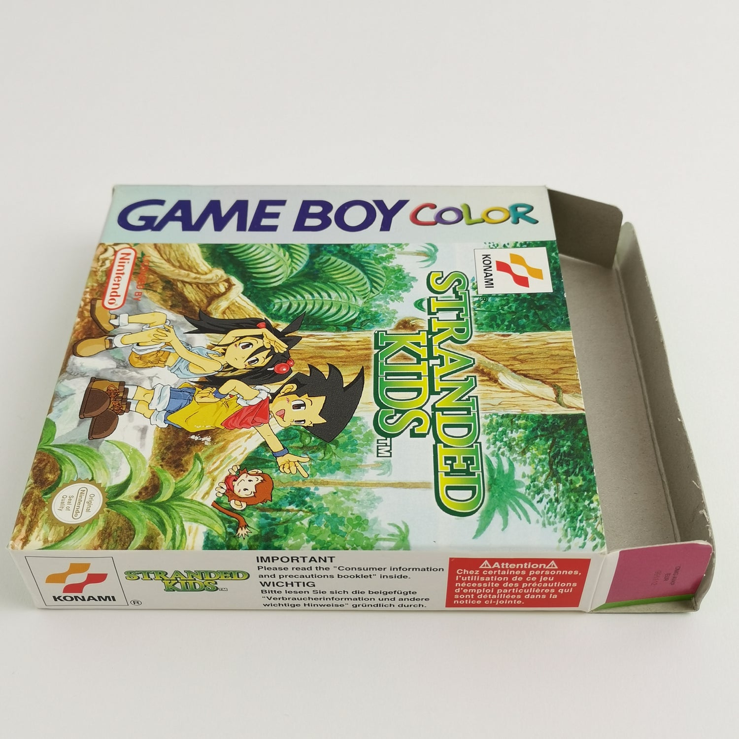 Nintendo Game Boy Color Spiel : Stranded Kids - Konami | Gameboy GBC - OVP PAL
