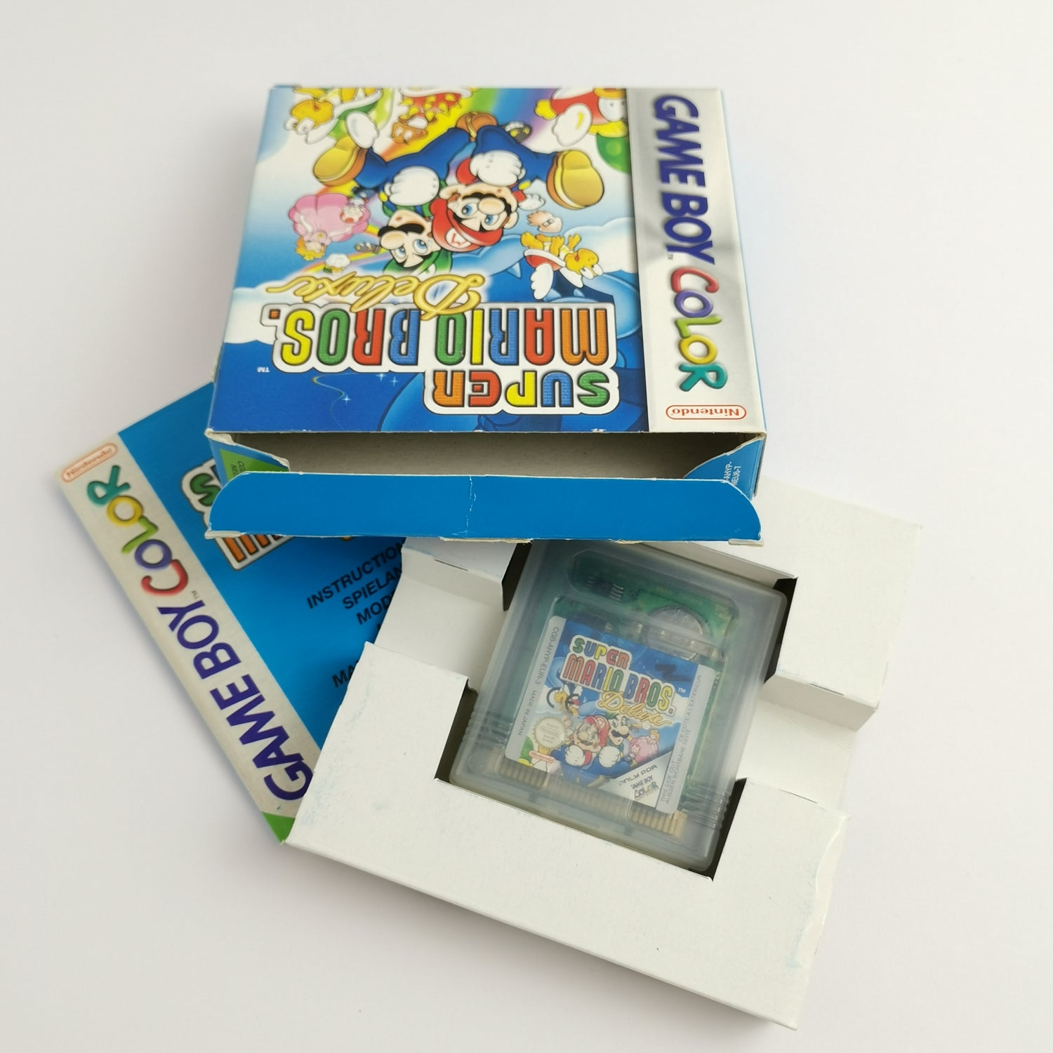 Nintendo Game Boy Color Spiel : Super Mario Bros. Deluxe | Gameboy GBC - OVP PAL