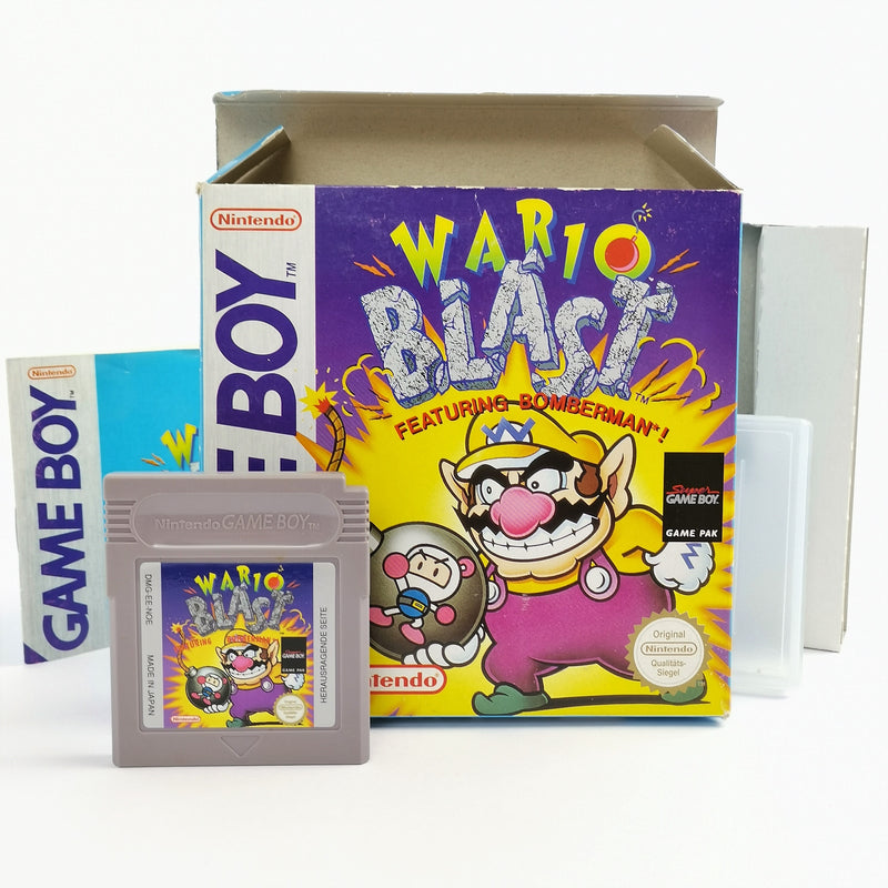Nintendo Game Boy Classic Spiel : Wario Blast feat. Bomberman | Gameboy OVP PAL