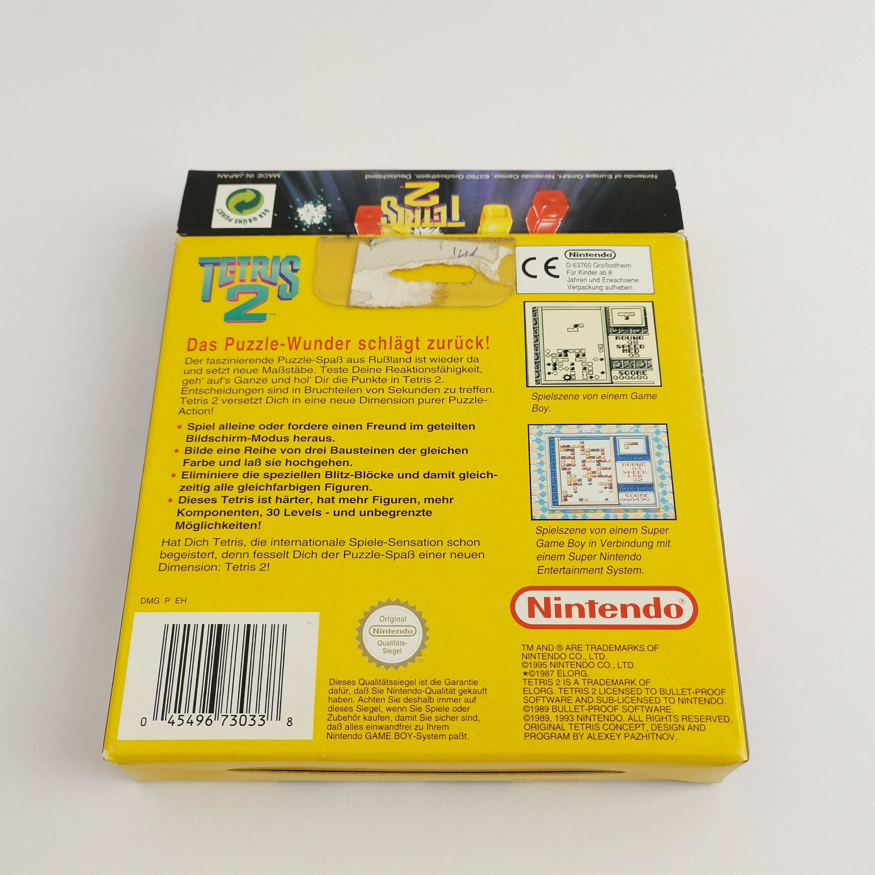 Nintendo Game Boy Classic Spiel : Tetris 2 | Gameboy OVP PAL