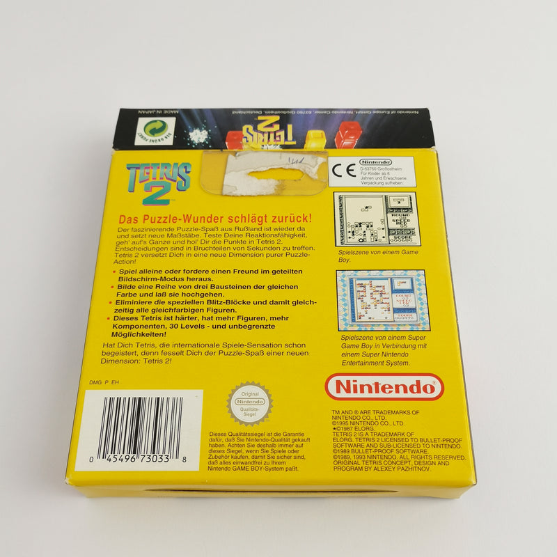 Nintendo Game Boy Classic Game: Tetris 2 | Gameboy OVP PAL