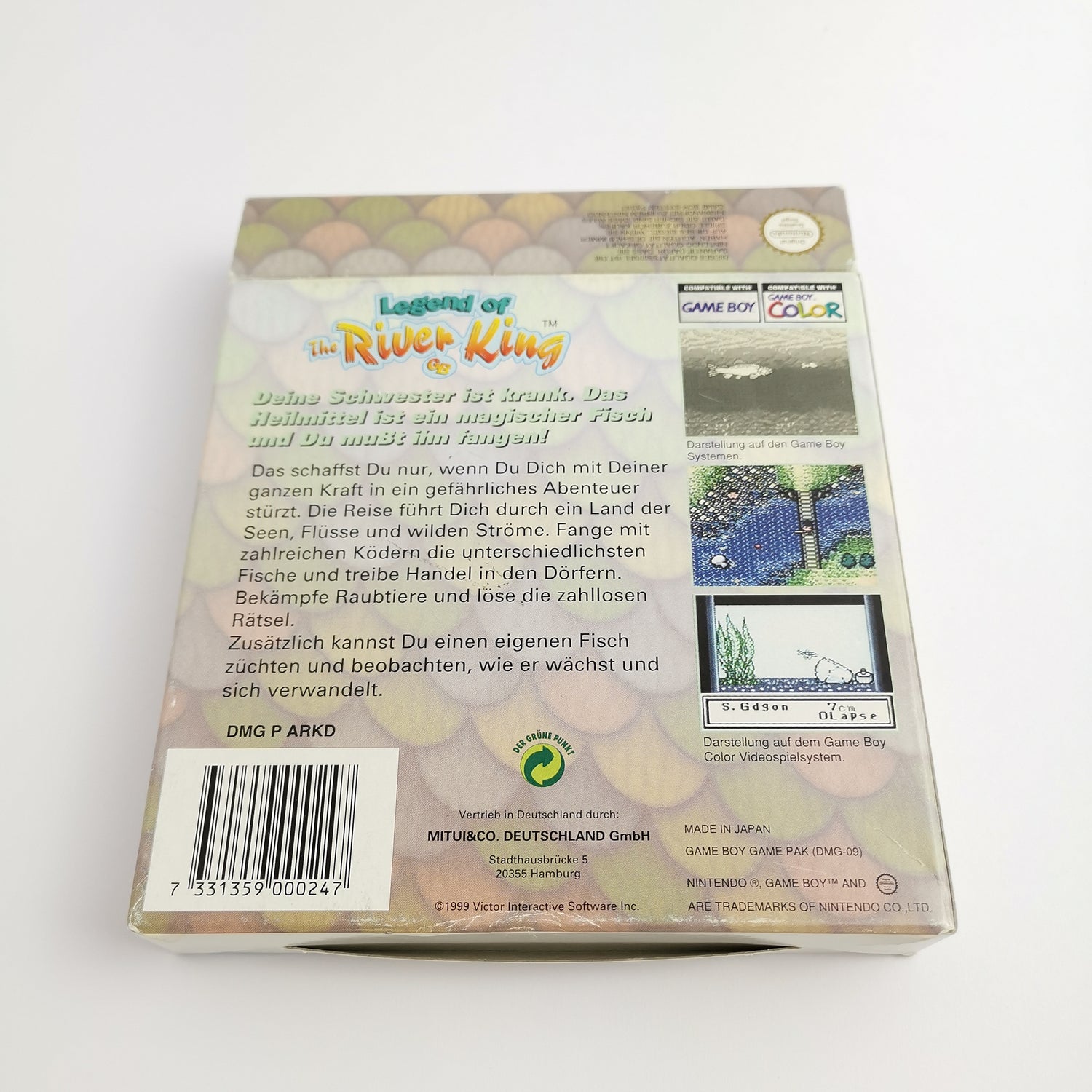 Nintendo Game Boy Color Spiel : Legend of The River King | Gameboy GBC - OVP PAL
