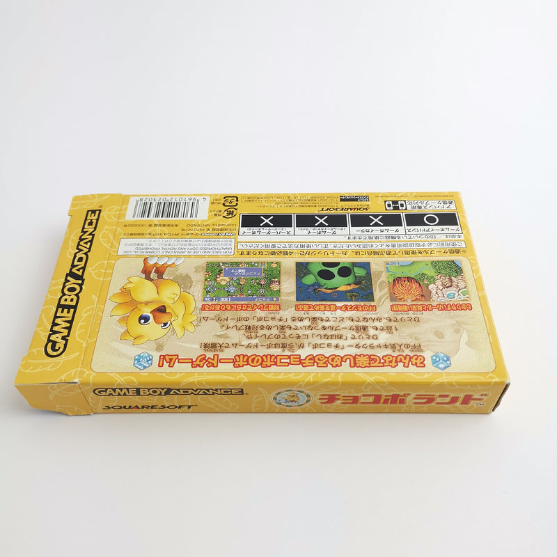 Nintendo Game Boy Advance Game : Chocobo Land A Game of Dice | Gameboy original packaging JAP