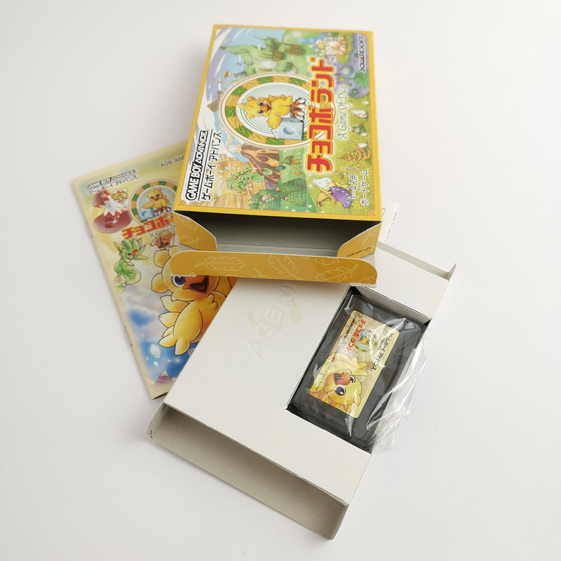 Nintendo Game Boy Advance Game : Chocobo Land A Game of Dice | Gameboy original packaging JAP