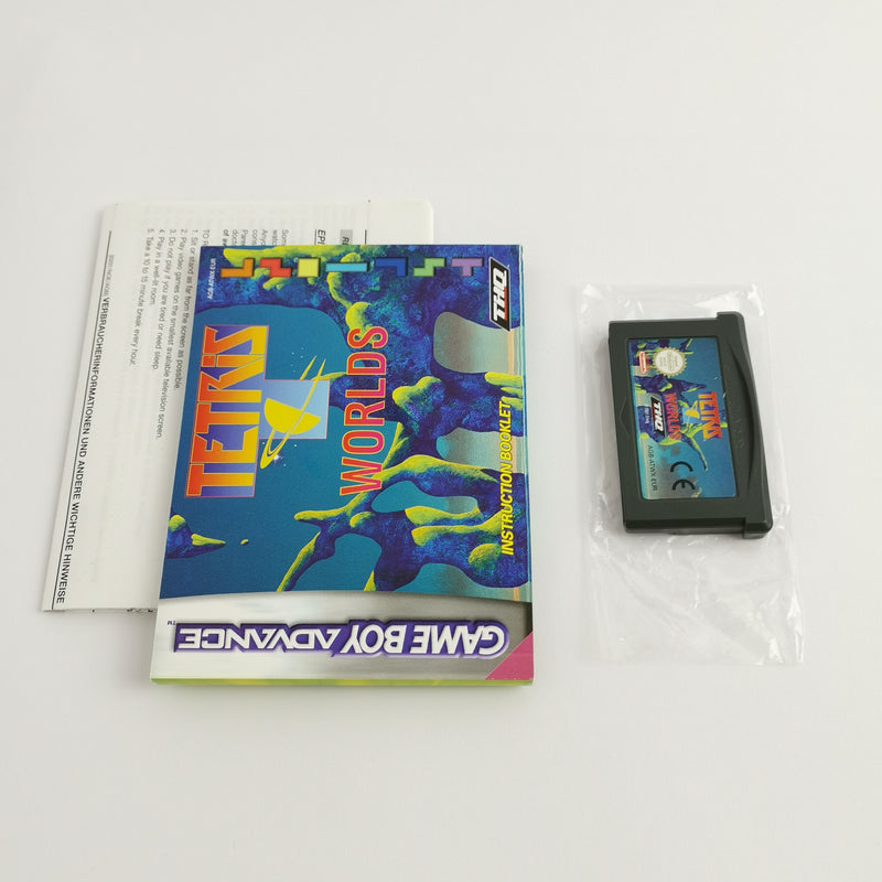 Nintendo Game Boy Advance Spiel : Tetris Worlds | GBA - OVP PAL