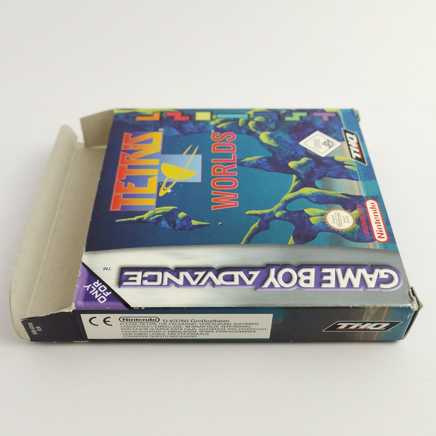 Nintendo Game Boy Advance Spiel : Tetris Worlds | GBA - OVP PAL