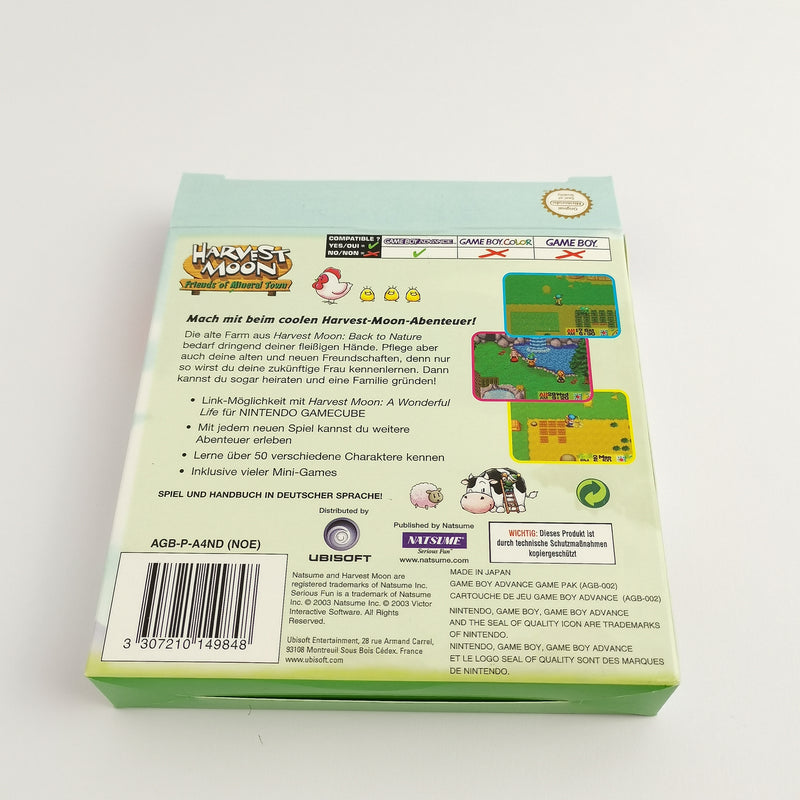 Nintendo Game Boy Advance Spiel : Harvest Moon Friends of Mineral Town - OVP PAL