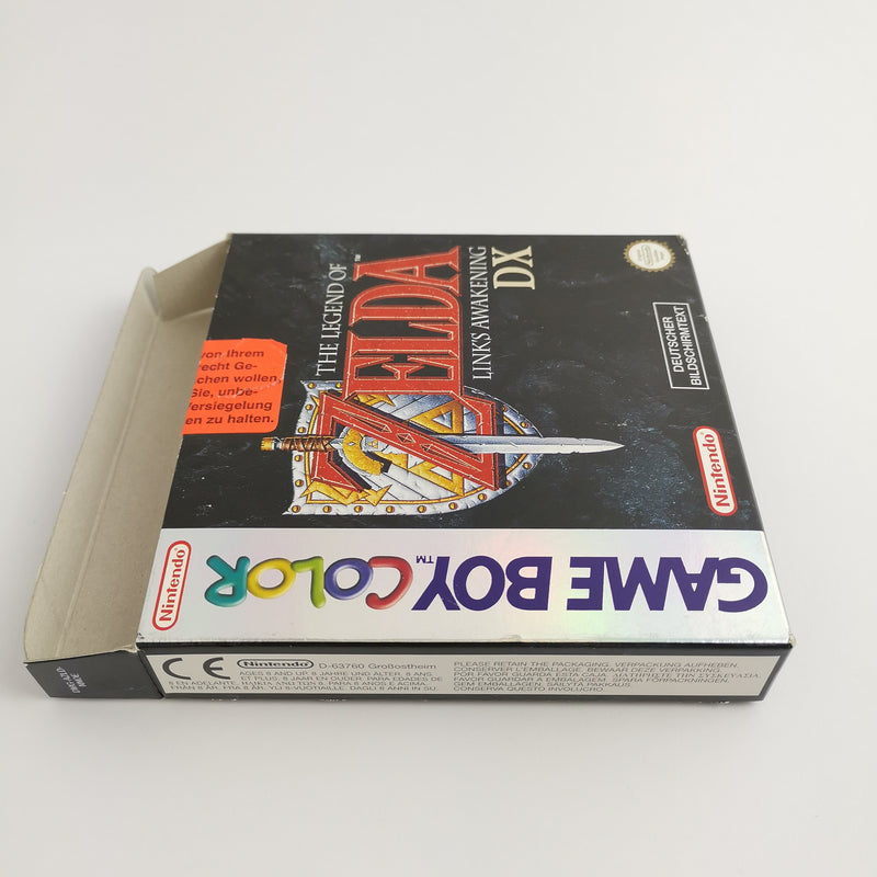 Nintendo Game Boy Color Spiel : The Legend of Zelda Links Awakening DX - OVP PAL