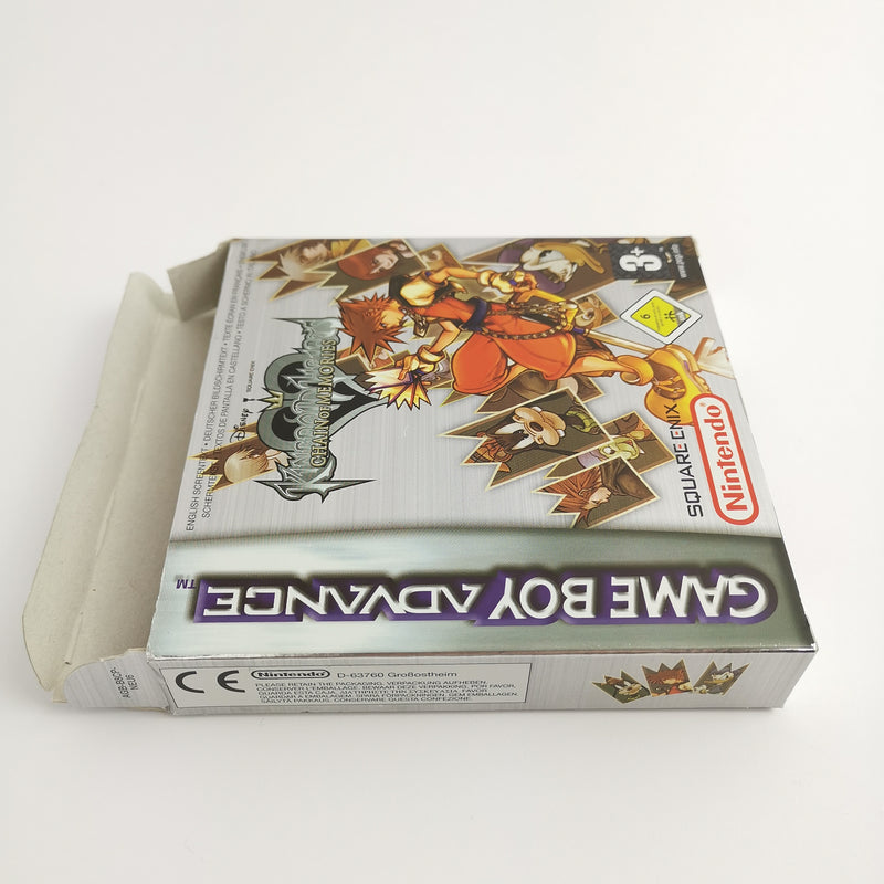 Nintendo Game Boy Advance Game: Kingdom Hearts Chain of Memories | GBA OVP PAL