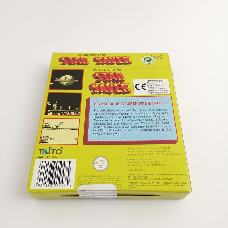 Nintendo Game Boy Classic Spiel : Die Abenteuer von Star Saver | GB OVP PAL UKV