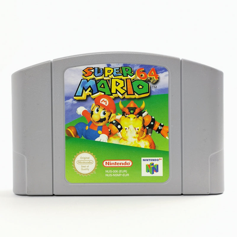 Nintendo 64 Spiel : Super Mario 64 - Modul / Cartridge | N64 PAL EUR * sehr gut