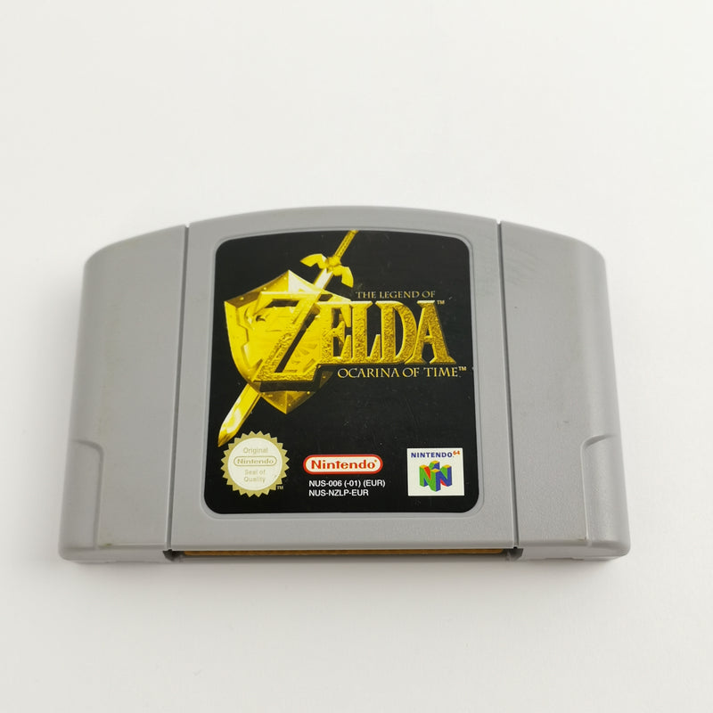 Nintendo 64 Spiel : The Legend of Zelda Ocarina of Time | N64 Modul Cartridge