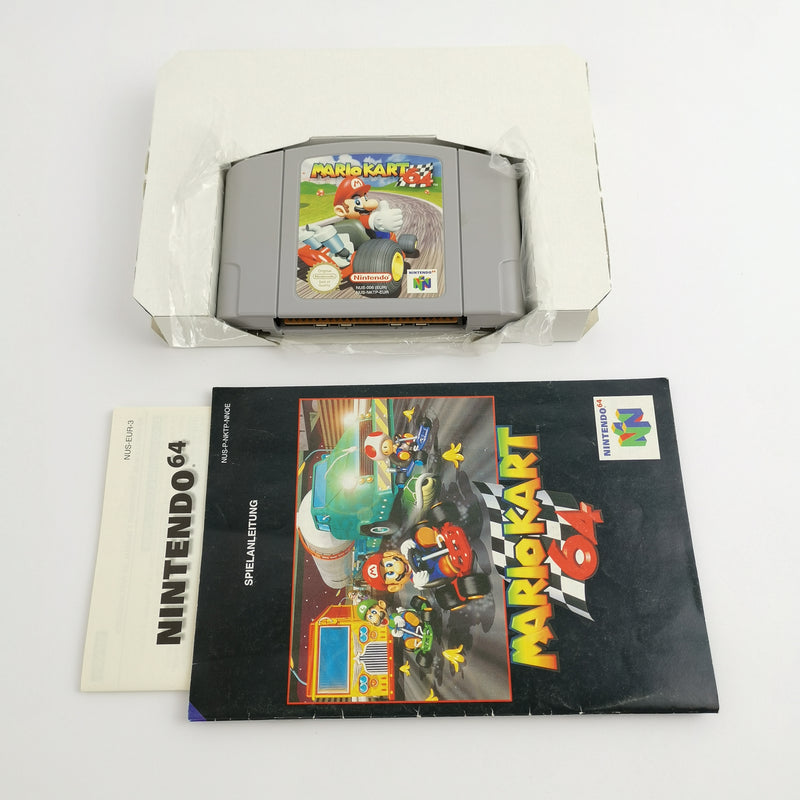 Nintendo 64 Spiel : Mario Kart 64 in OVP Players Choice Auflage | Pal Version