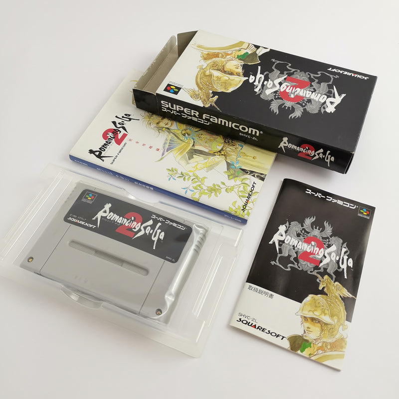 Nintendo Super Famicom SNES Spiel : Romancing Saga 2 + Jap Guide Book | SNES OVP