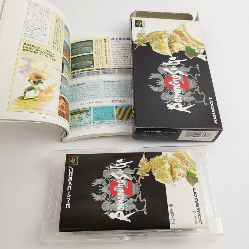 Nintendo Super Famicom SNES Spiel : Romancing Saga 2 + Jap Guide Book | SNES OVP