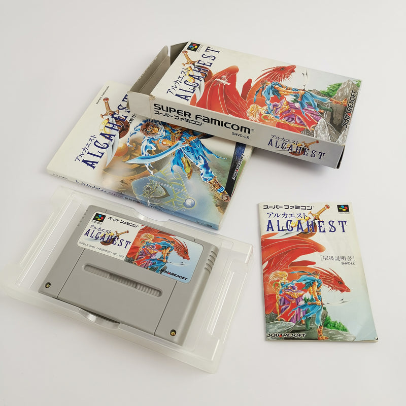 Nintendo Super Famicom SNES Spiel : Alcahest + Jap. Guide Book | SNES OVP
