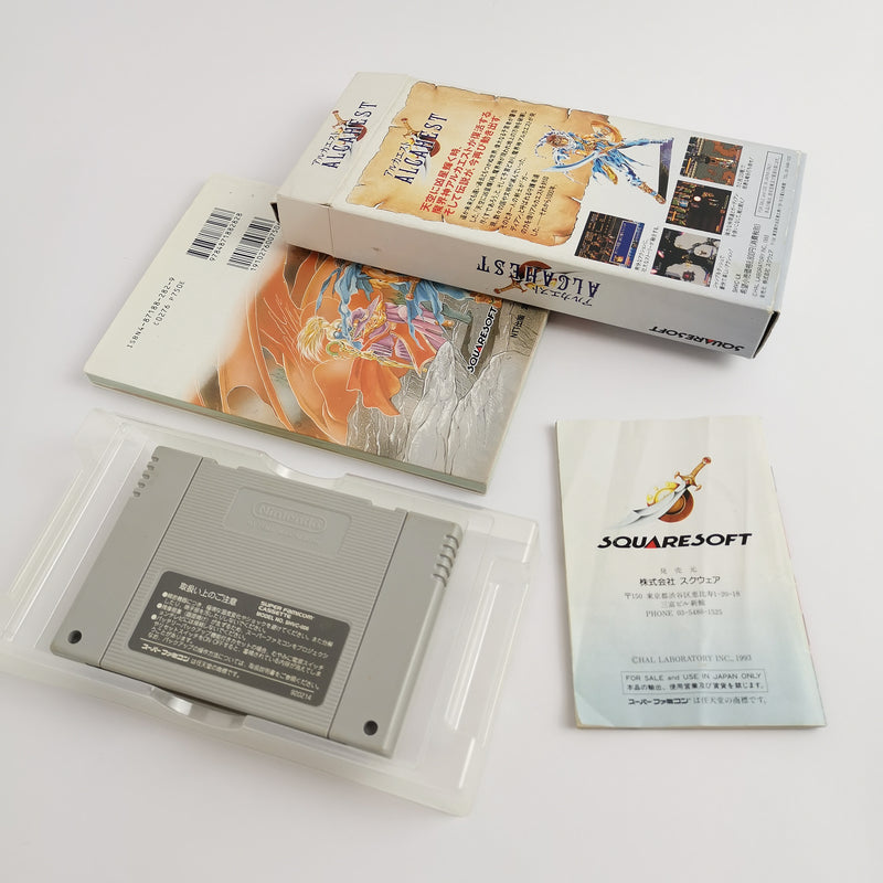 Nintendo Super Famicom SNES Spiel : Alcahest + Jap. Guide Book | SNES OVP