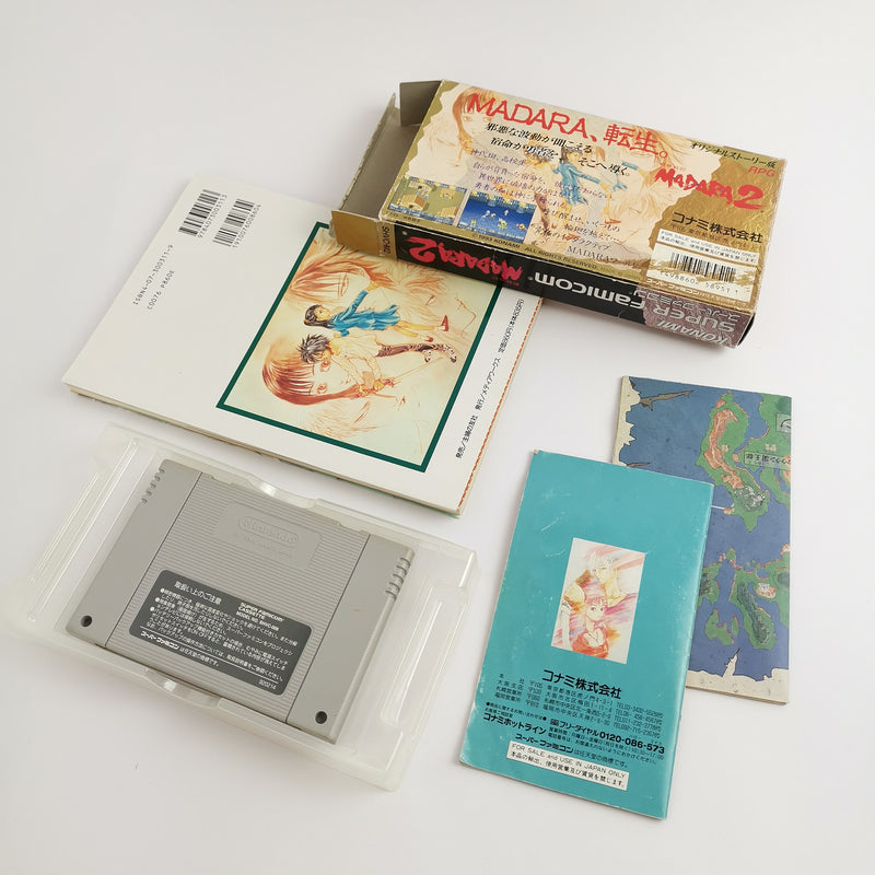 Nintendo Super Famicom SNES Spiel : Madara 2 + Jap. Guide Book | SNES OVP