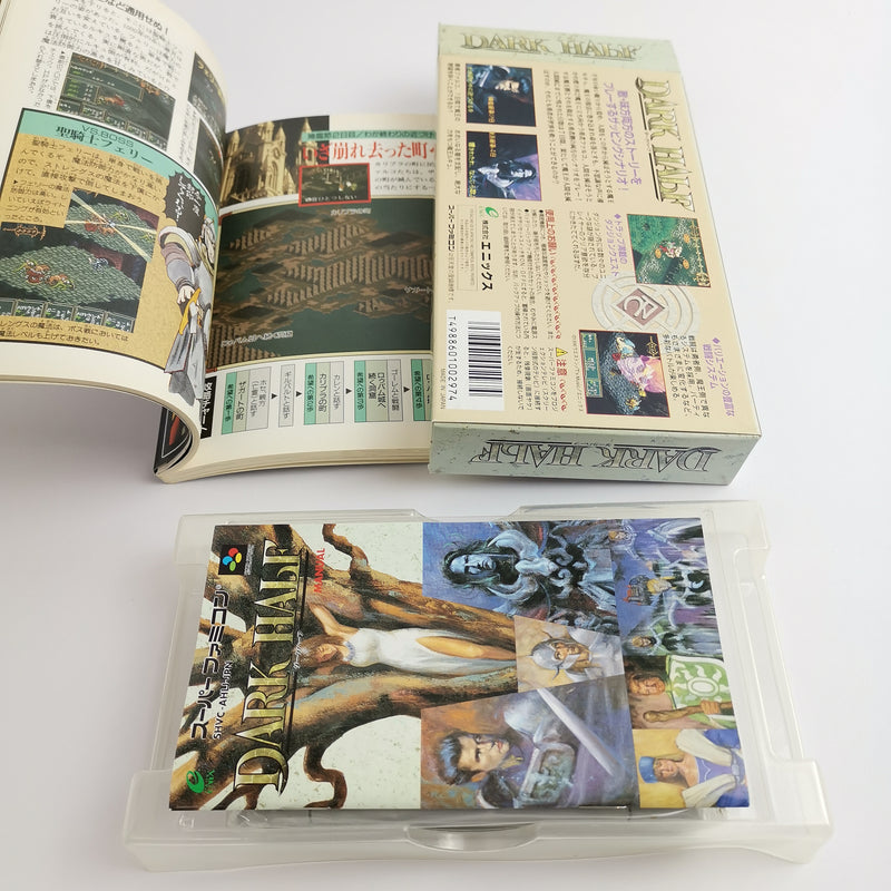 Nintendo Super Famicom SNES Spiel : Dark Half + Jap. Guide Book | SNES OVP