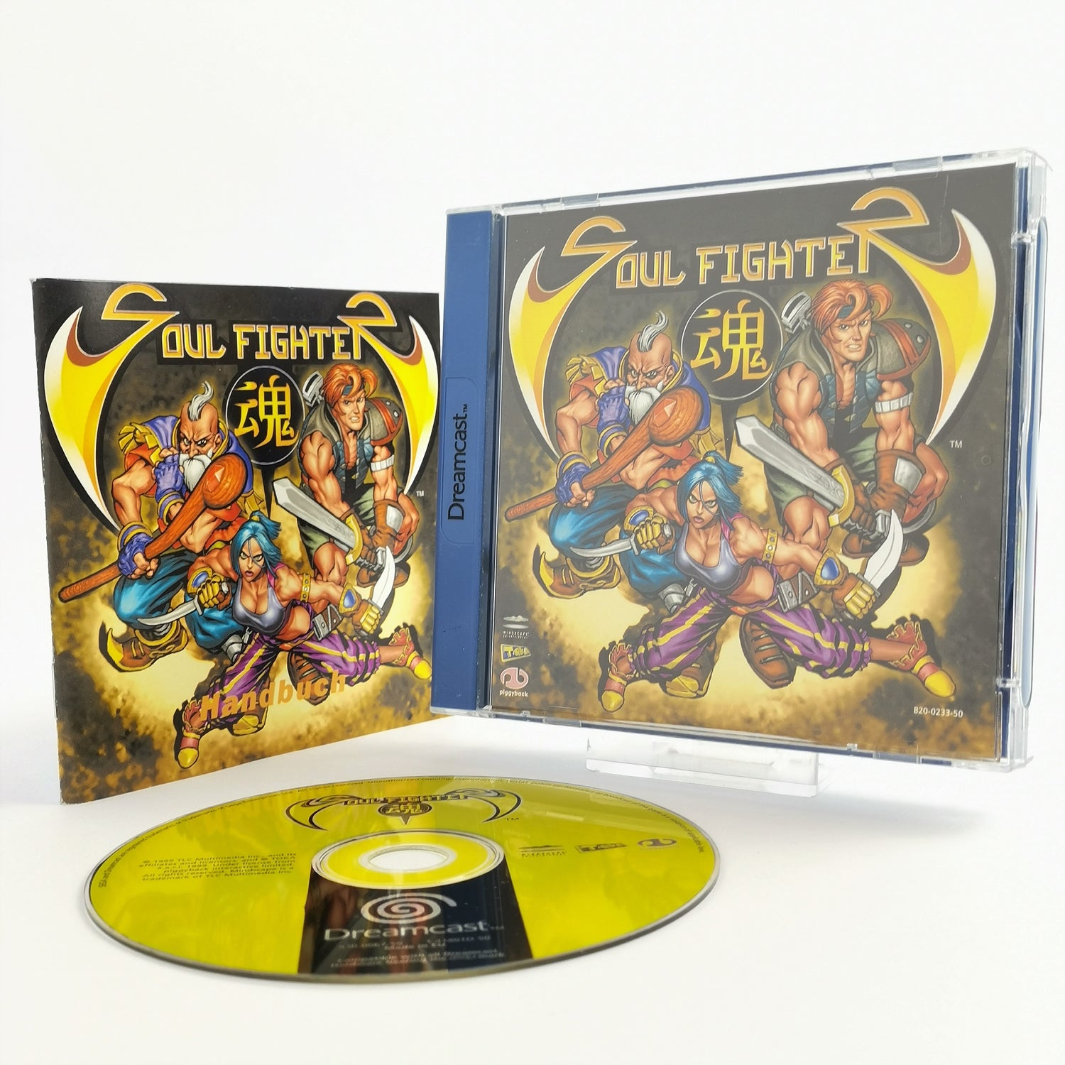 Sega Dreamcast Spiel : Soul Fighter - Piggyback  | DC OVP - PAL Version