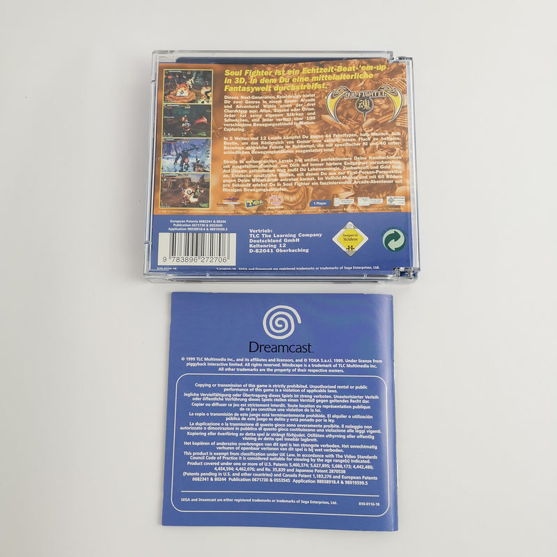 Sega Dreamcast Spiel : Soul Fighter - Piggyback  | DC OVP - PAL Version
