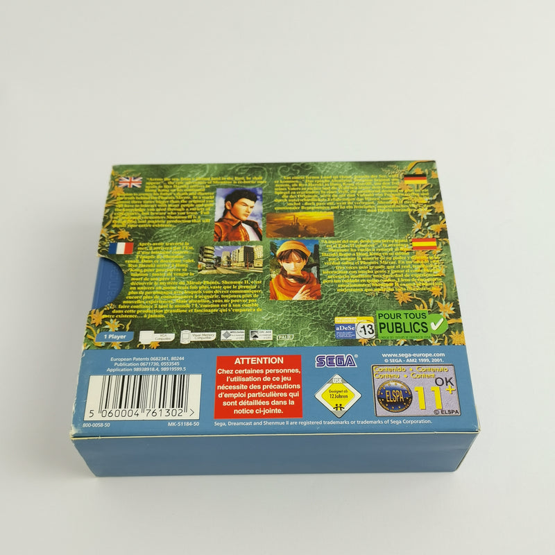 Sega Dreamcast Spiel : Shenmue II 2 | DC OVP - PAL Version