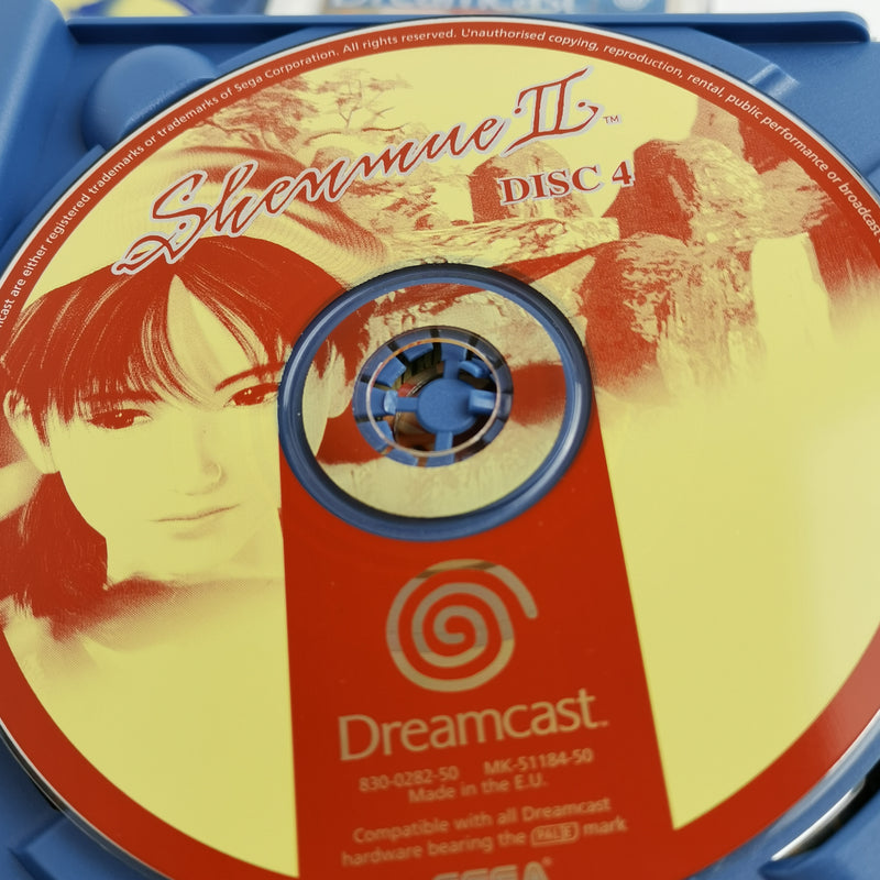 Sega Dreamcast Spiel : Shenmue II 2 | DC OVP - PAL Version
