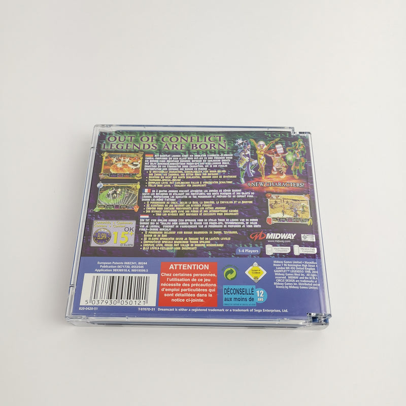Sega Dreamcast Spiel : Gauntlet Legends | DC OVP - PAL Version