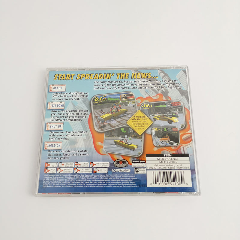 Sega Dreamcast Game: Crazy Taxi 2 | DC OVP - NTSC-U/C USA