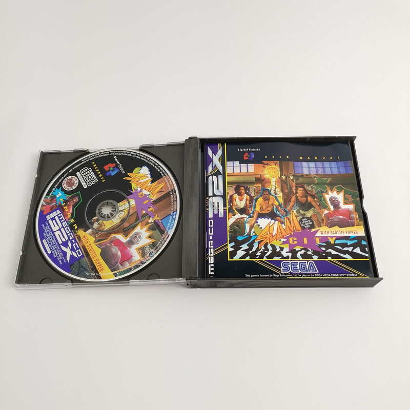 Sega Mega-CD 32X Spiel : Slam City with Scottie Pippen | Disc System - OVP PAL