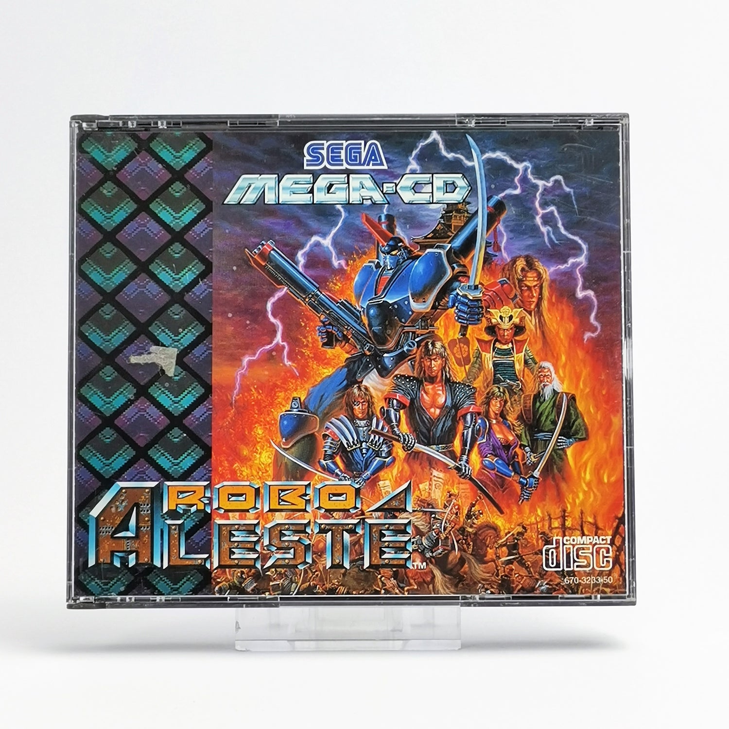 Sega Mega-CD Spiel : Robo Aleste | Disc System - OVP PAL