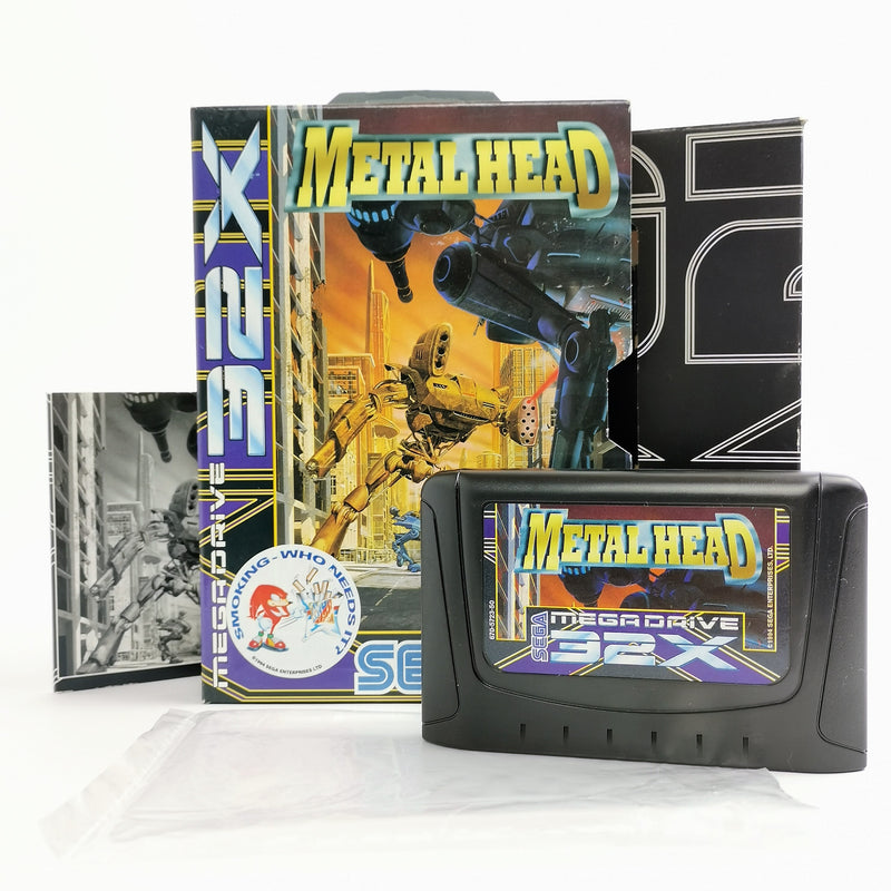 Sega Mega Drive 32X Spiel : Metal Head | OVP PAL - MD