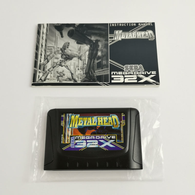 Sega Mega Drive 32X Spiel : Metal Head | OVP PAL - MD