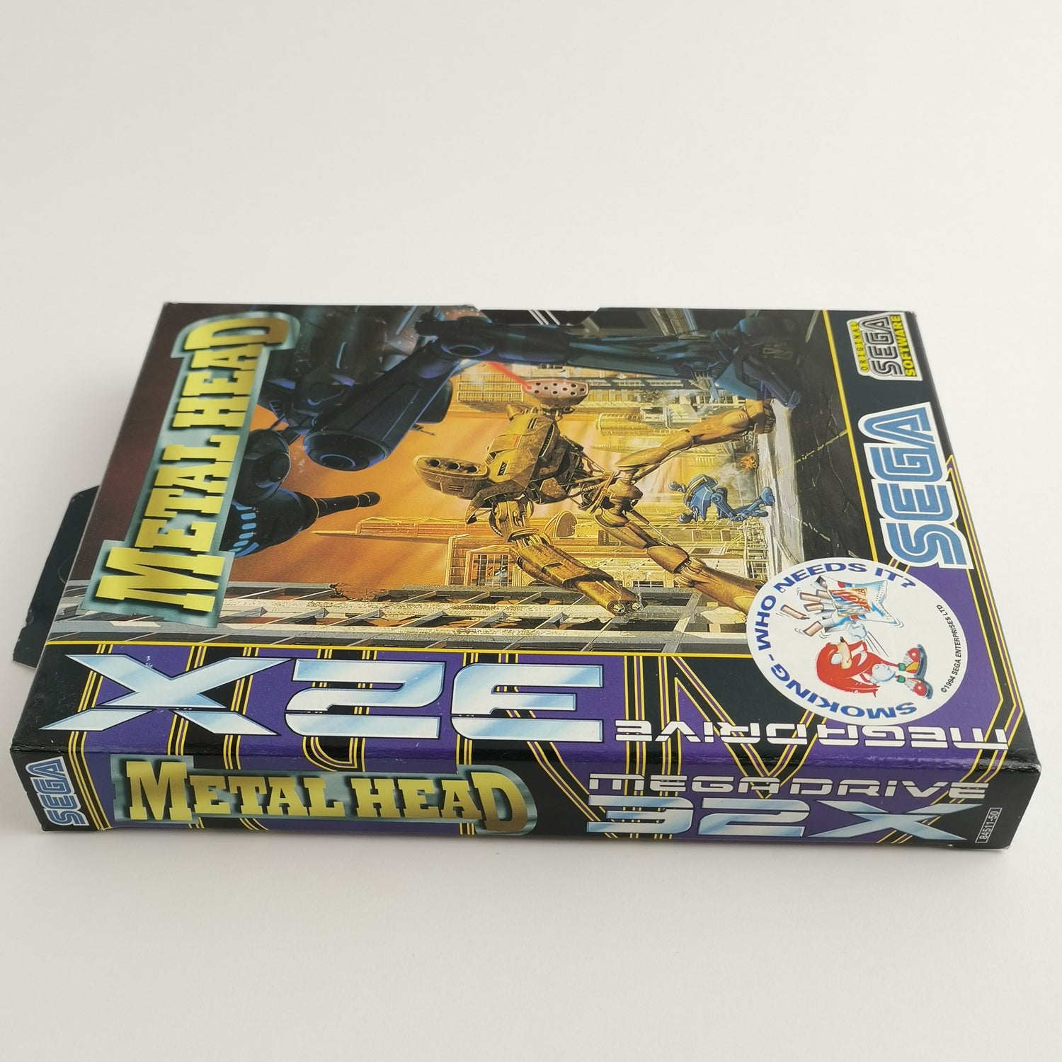 Sega Mega Drive 32X Spiel : Metal Head | OVP PAL - MD