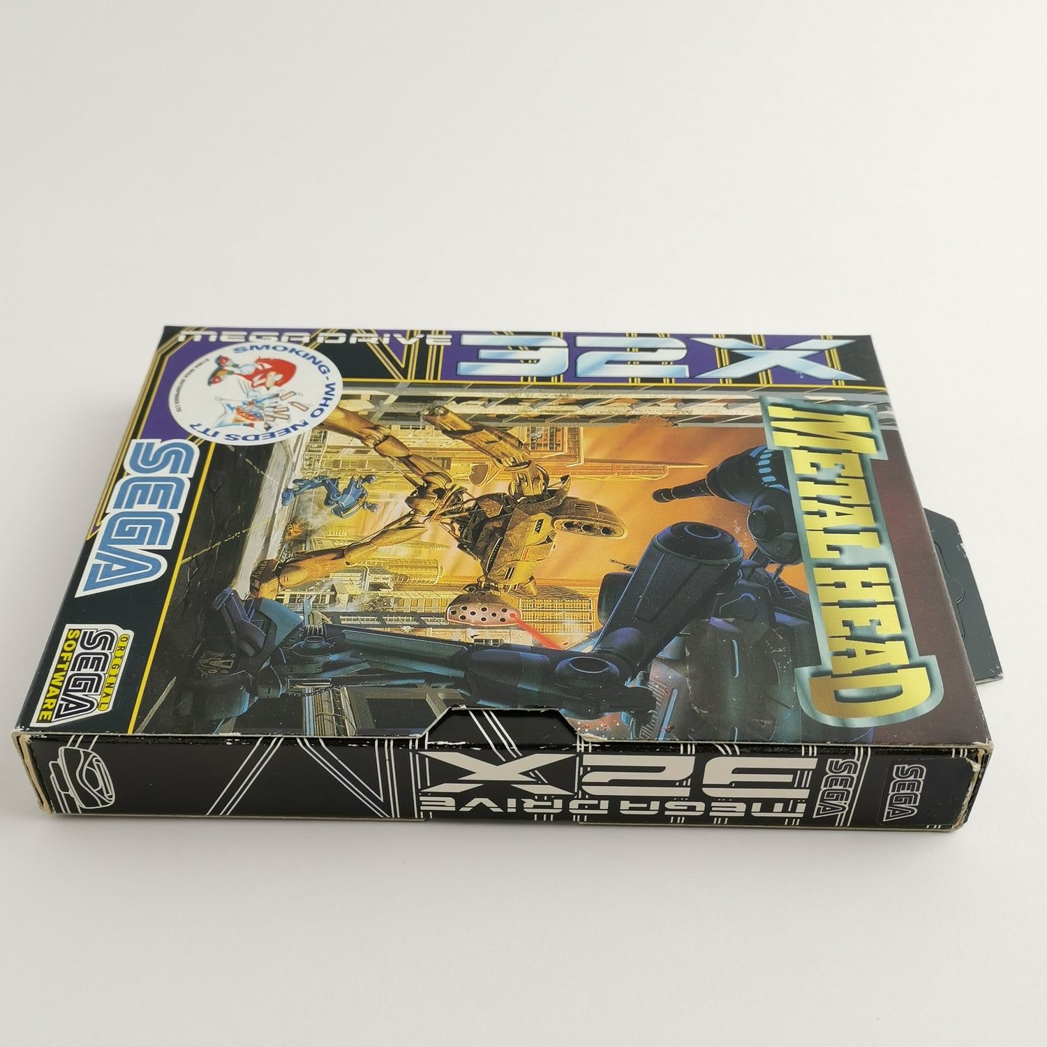 Sega Mega Drive 32X Spiel : Metal Head | OVP PAL - MD