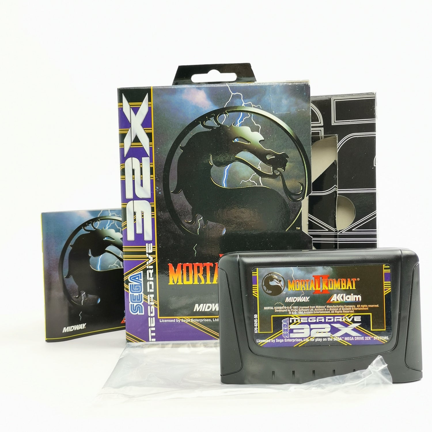 Sega Mega Drive 32X Spiel : Mortal Kombat II 2 | OVP PAL - MD