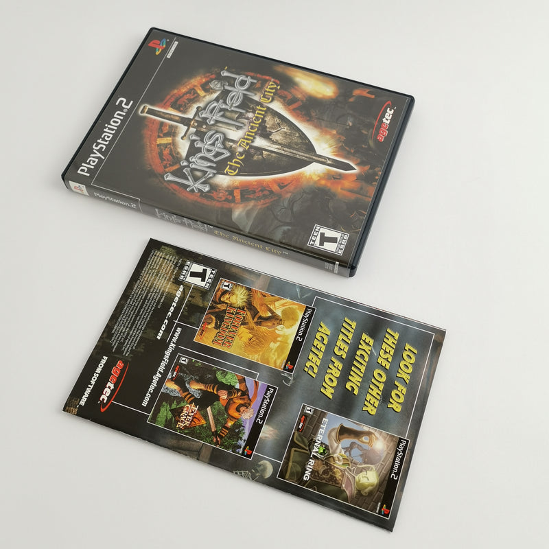 Sony Playstation 2 Spiel : King´s Field The Ancient City - PS2 OVP NTSC-U/C USA
