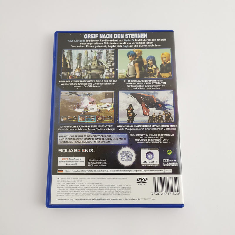 Sony Playstation 2 Game: Star Ocean Till The End of Time - PS2 OVP PAL
