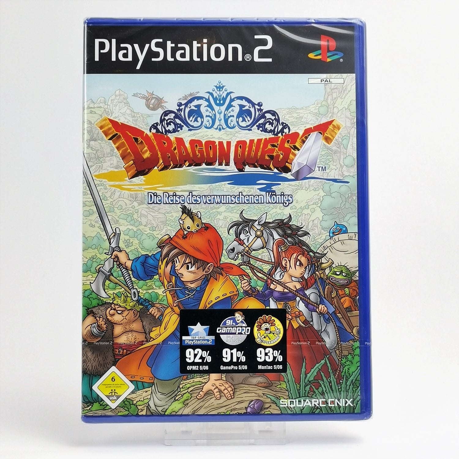Sony Playstation 2 Game: Dragon Quest The Journey of the Cursed King - NEW
