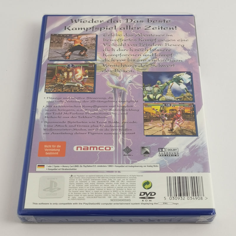 Sony Playstation 2 Spiel : Soul Calibur II 2 - Namco | PS2 OVP PAL - NEU SEALED