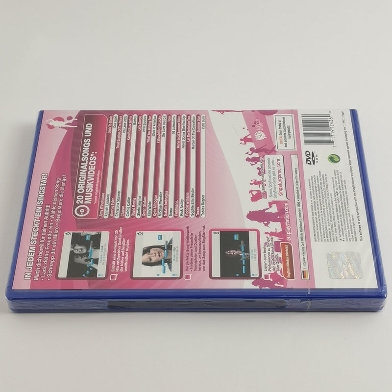 Sony Playstation 2 Spiel : Singstar Die größten Solokünstler - PS2 NEU SEALED