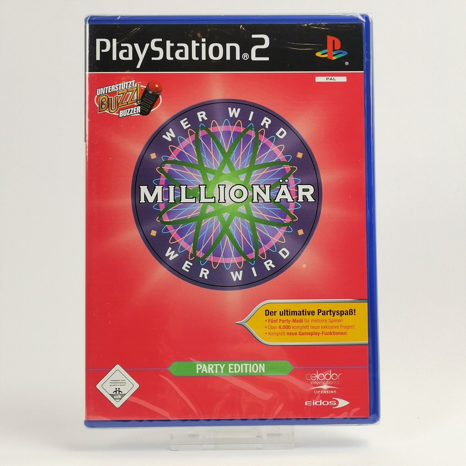 Sony Playstation 2 Game: Who Wants to Be a Millionaire | PS2 OVP PAL - NEW NEW SEALED