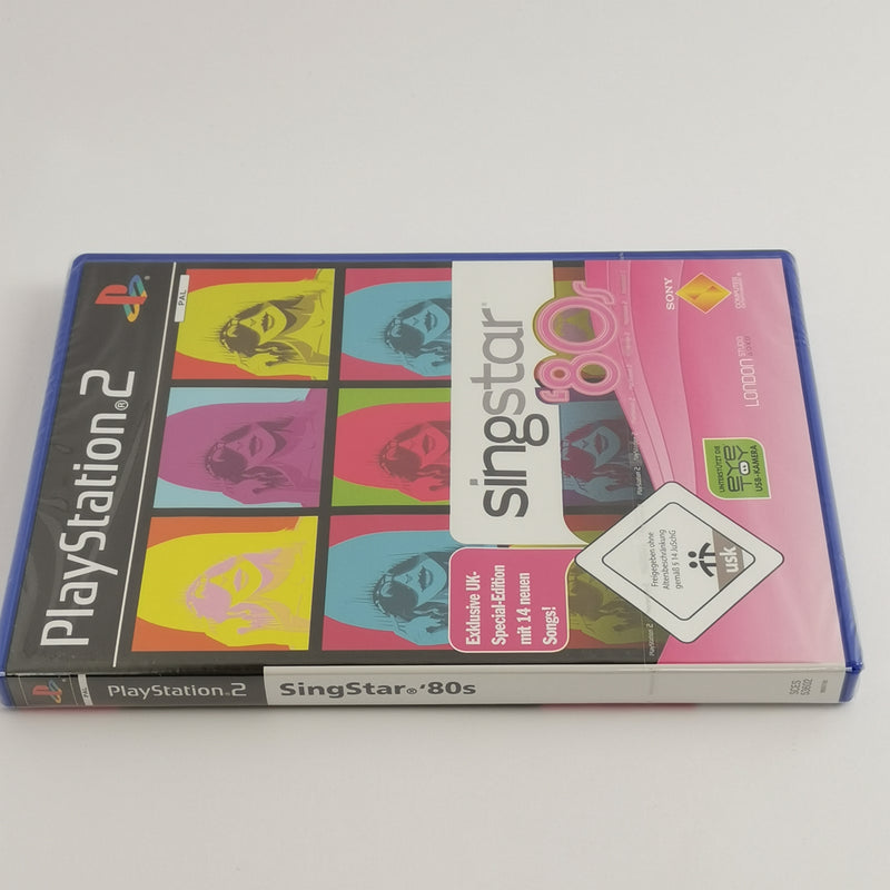 Sony Playstation 2 Game: Singstar 80s | PS2 OVP PAL - NEW NEW SEALED