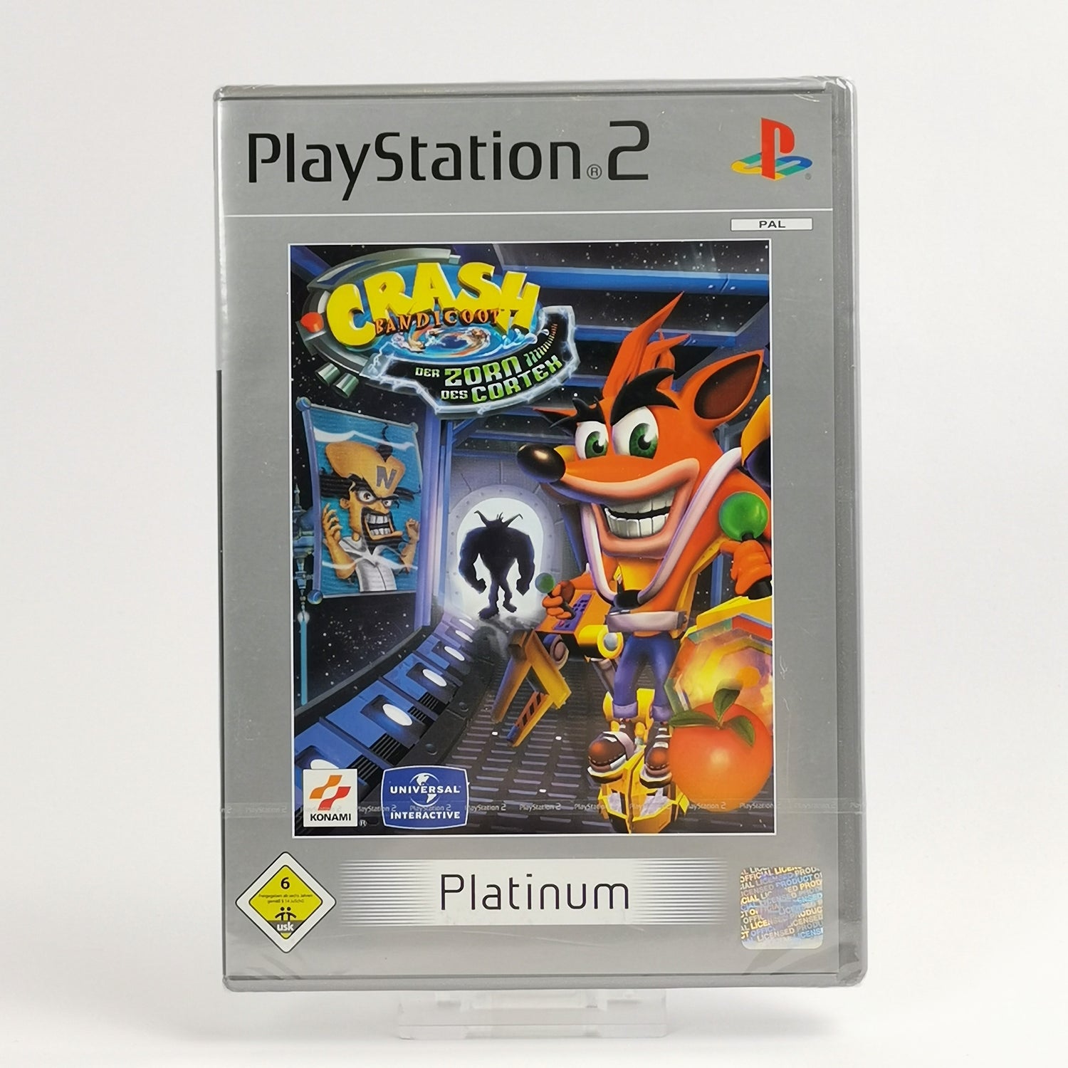 Sony Playstation 2 Game: Crash Bandicoot The Wrath of Cortex Platinum OVP NEW