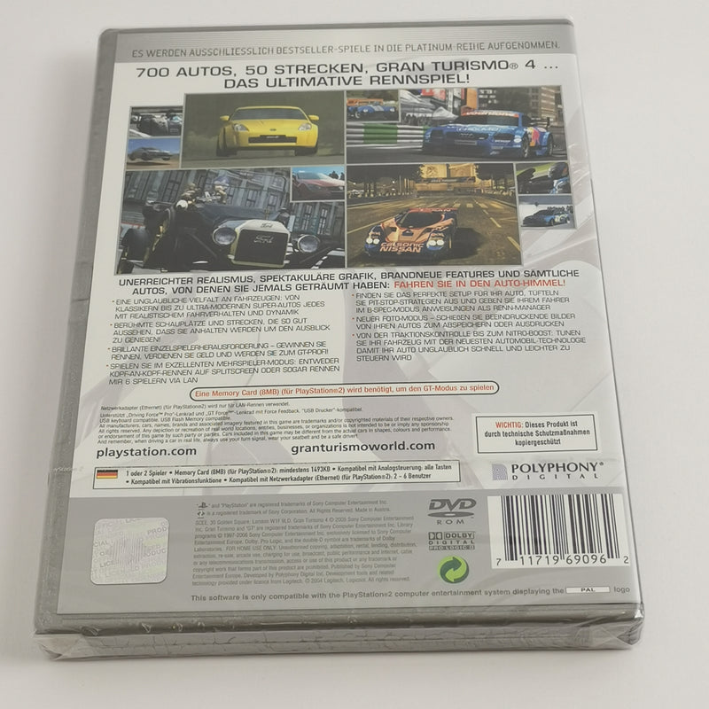 Sony Playstation 2 Spiel : Gran Turismo 4 - Platinum OVP | PS2 - NEU SEALED