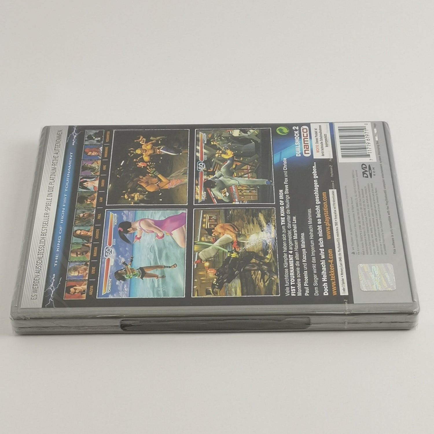 Sony Playstation 2 Spiel : Tekken 4 - Platinum OVP | PS2 - NEU SEALED