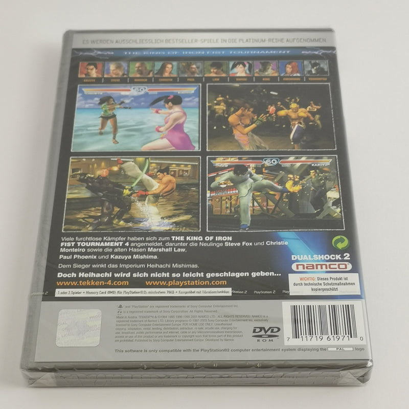 Sony Playstation 2 Spiel : Tekken 4 - Platinum OVP | PS2 - NEU SEALED