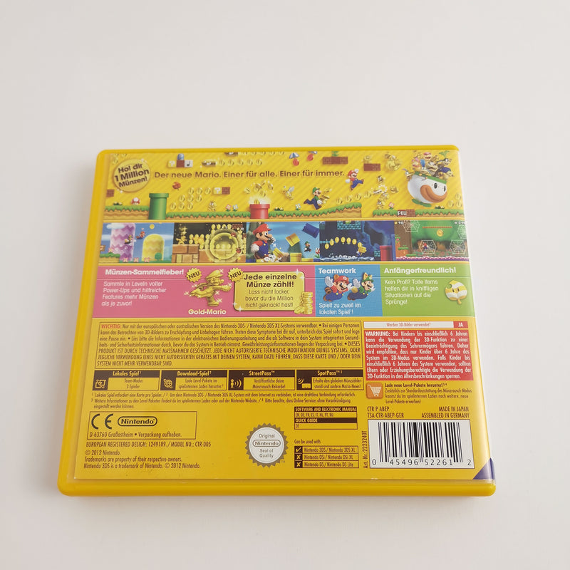 Nintendo 3DS Spiel : New Super Mario Bros. 2 | DS Handheld - OVP PAL Version